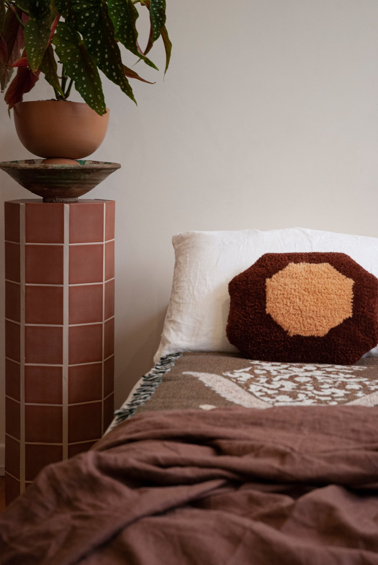 Frame Cushion - Brandy