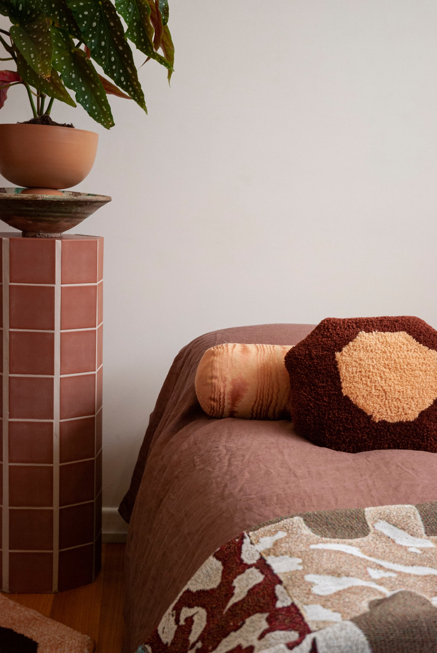 Frame Cushion - Brandy