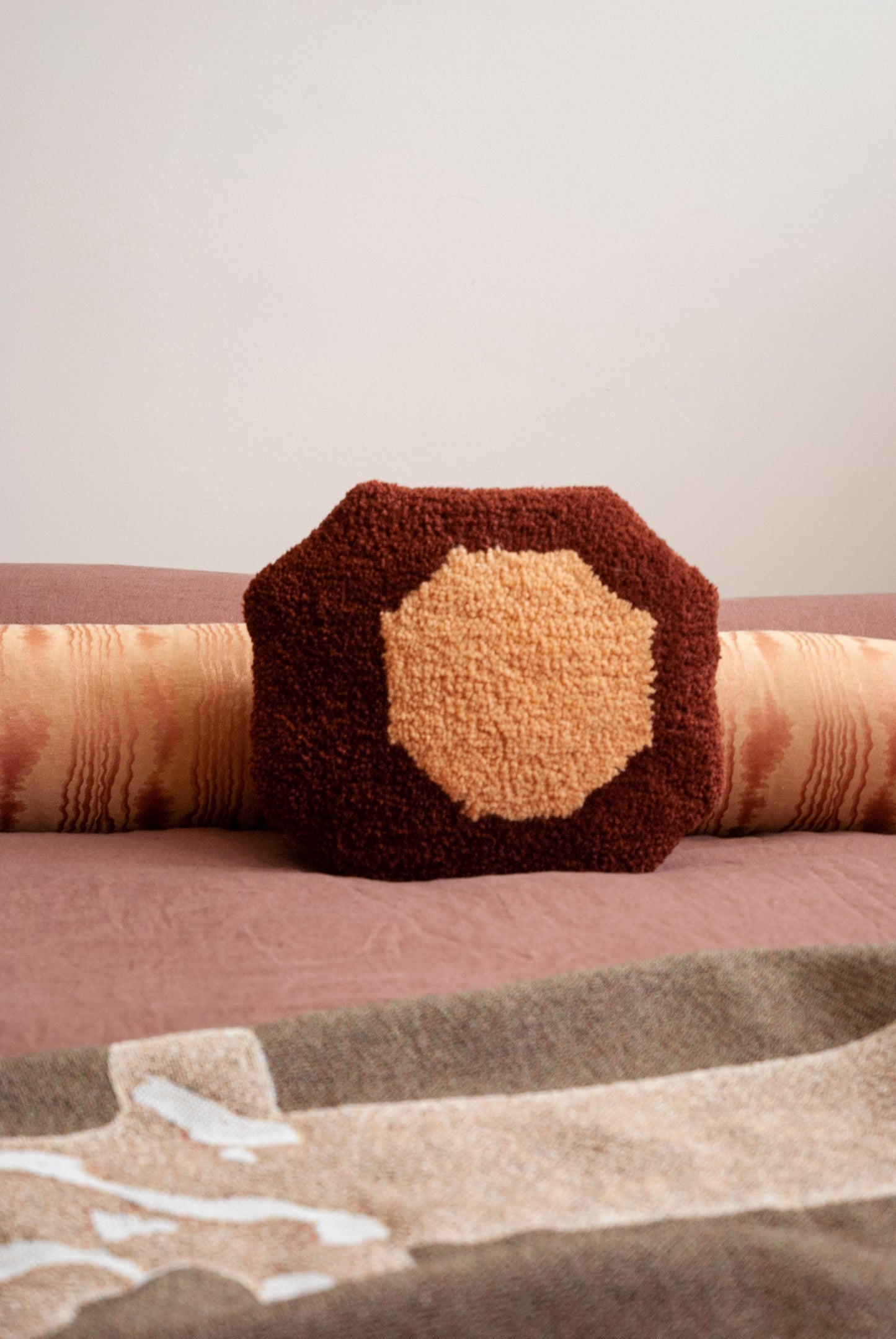 Frame Cushion - Brandy