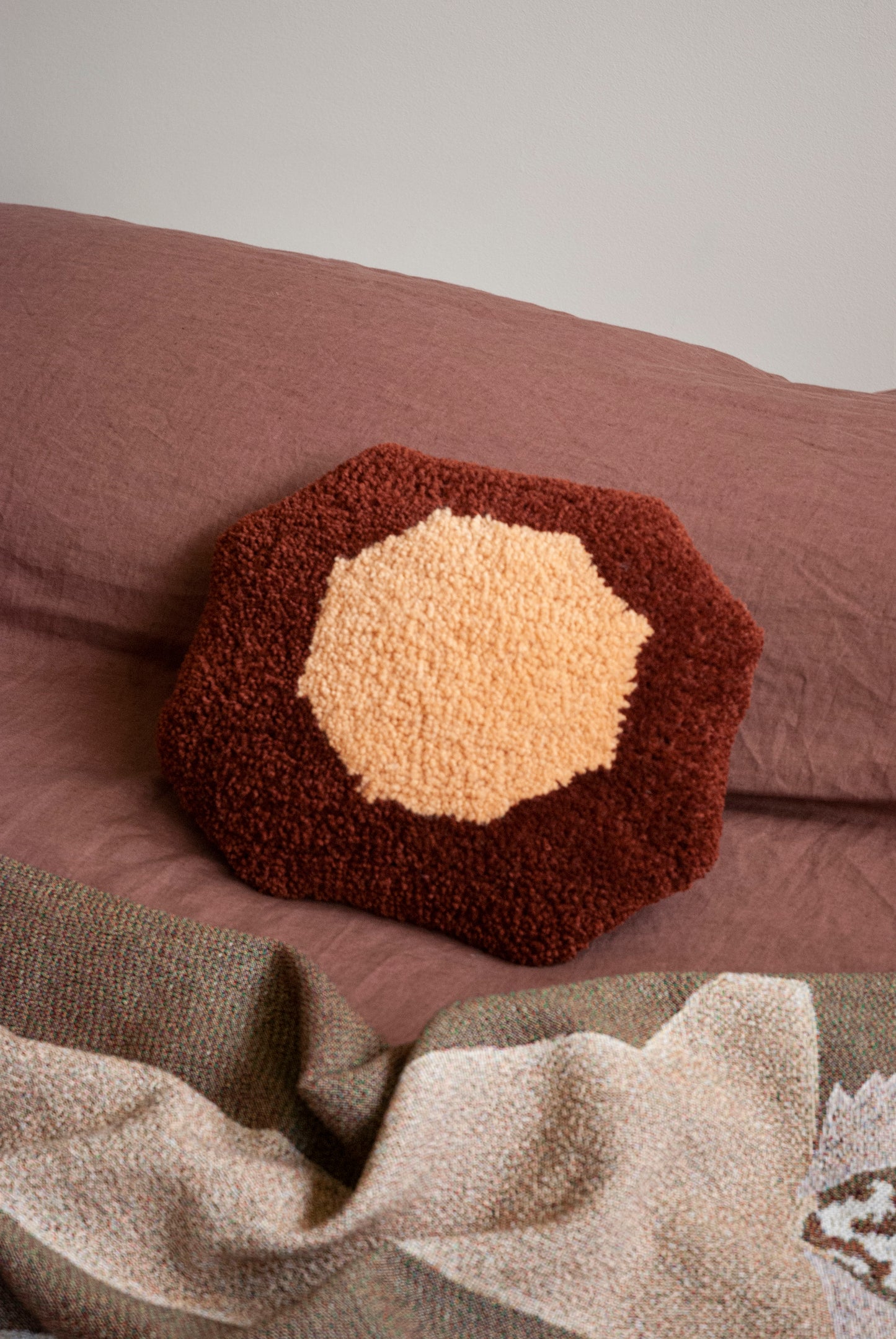 Frame Cushion - Brandy