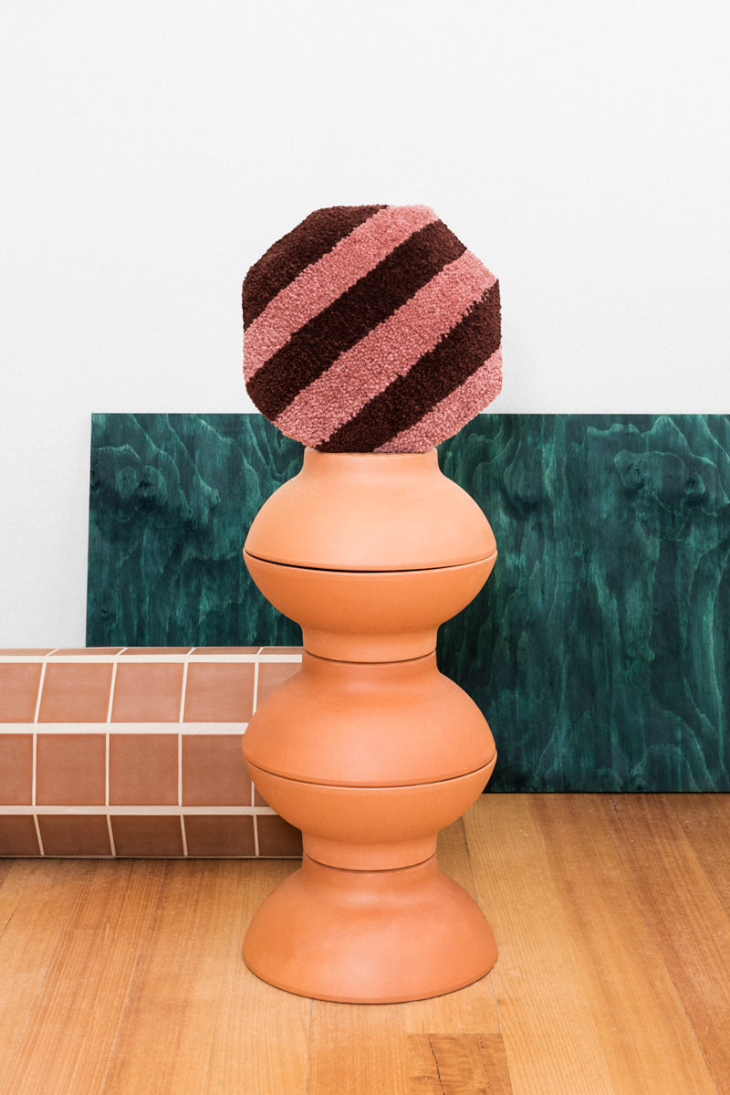 Otto Cushion - Bordeaux